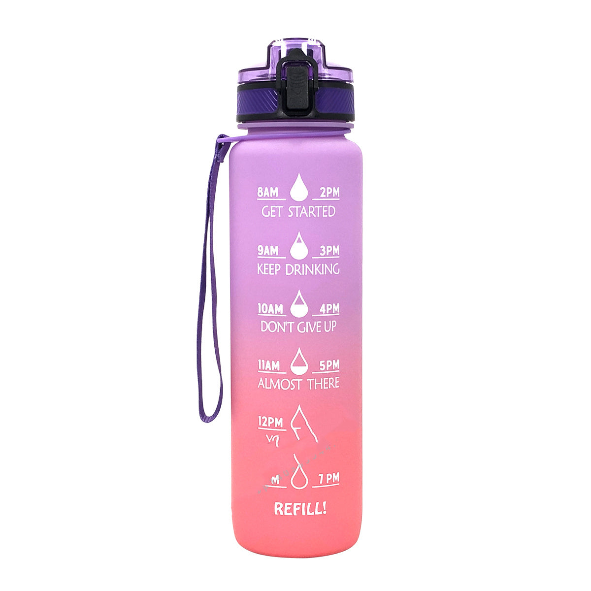 HydroPulses Motivational Water bottle